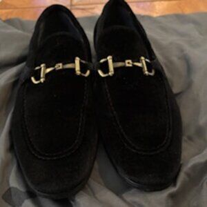 Steve Madden Delray Loafers -Black Velvet